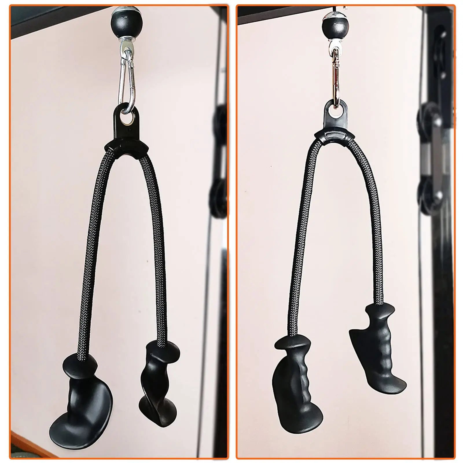 Elevate Your Strength Training with Our Heavy Duty Gym Triceps Ropes - Perfect for Back Arm Muscle Workouts!